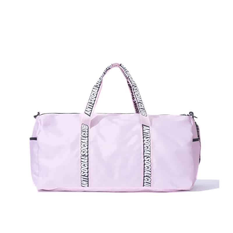 Anti Social Social Club Duffle Bag Pink Back