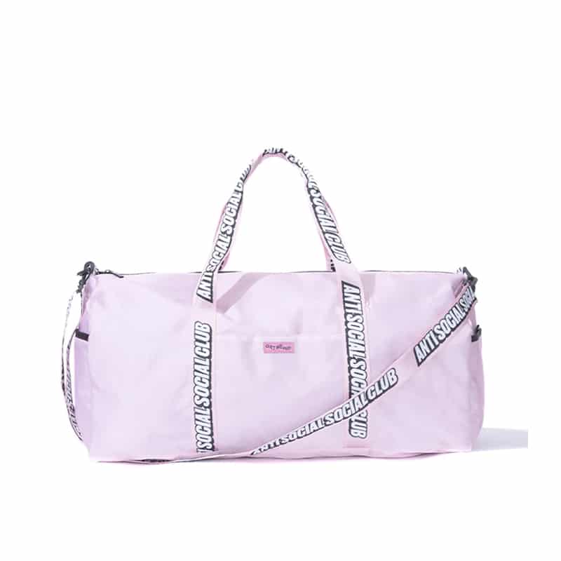 Anti Social Social Club Duffle Bag Pink