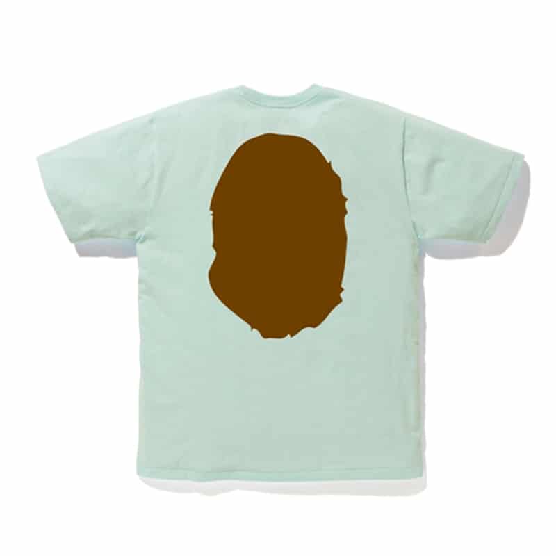 Bape Ape Head Brown Tee Sax - Back