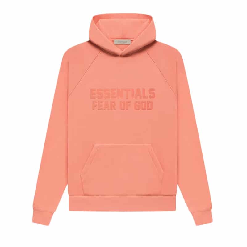 Essentials Pullover Hoodie FW22 Coral