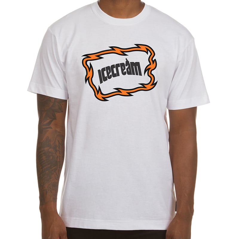 Ice Cream Lazer SS Tee White