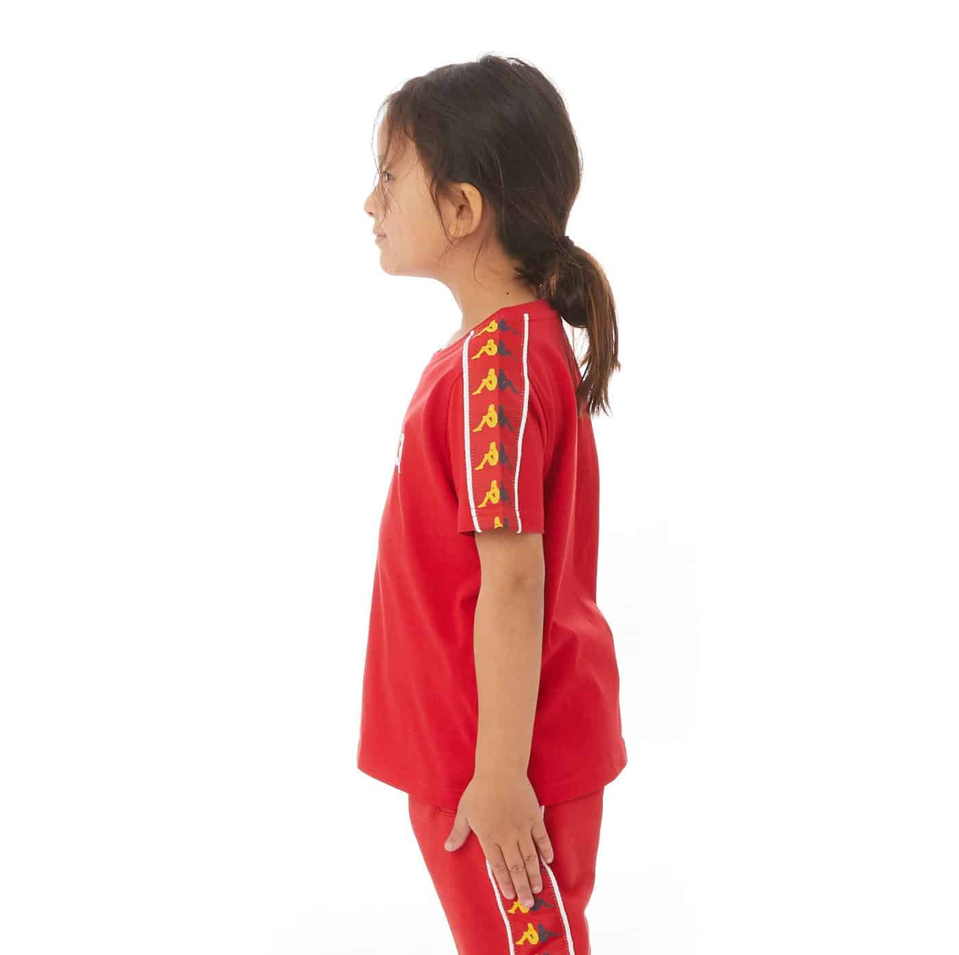 Kids Kappa Authentic Bendoc Tee Side