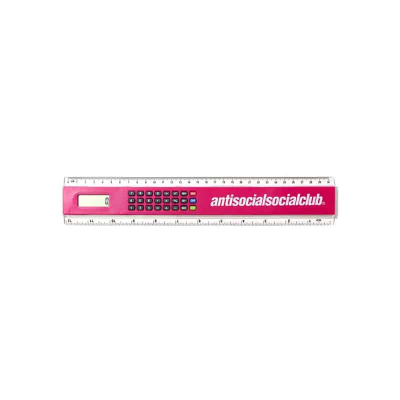 Anti Social Social Club Ruler and Calculator - 210000089098 Hidden Hype Clothing