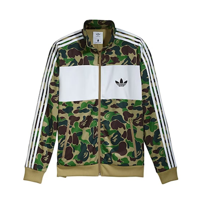 Bape ABC Green Camo Track Jacket - 210000091567 Hidden Hype Clothing