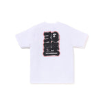 Bape Ape Head 30th Maebashi Orange/Blue Camo Tee - 210000091950 Hidden Hype Clothing