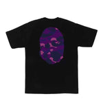 Bape Ape Head Purple Grid Camo F/B Tee - 210000078716 Hidden Hype Clothing