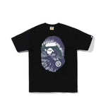 Bape Ape Head Purple Tie Dye Tee - 210000071326 Hidden Hype Clothing