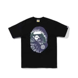 Bape Ape Head Purple Tie Dye Tee - 210000071326 Hidden Hype Clothing