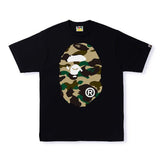 Bape Ape Head Yellow Camo Tee 2020 - 210000035249 Hidden Hype Clothing