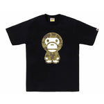Bape Baby Milo Bitmap Yellow Camo Tee - 210000092543 Hidden Hype Clothing