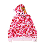 Bape Big ABC Camo Shark Full Zip Hoodie - 210000090649 Hidden Hype Clothing