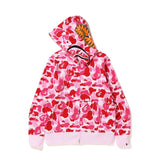 Bape Big ABC Camo Shark Full Zip Hoodie - 210000090649 Hidden Hype Clothing
