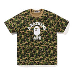 Bape College Logo Tee - 210000050132 Hidden Hype Clothing