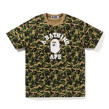 Bape College Logo Tee - 210000050132 Hidden Hype Clothing