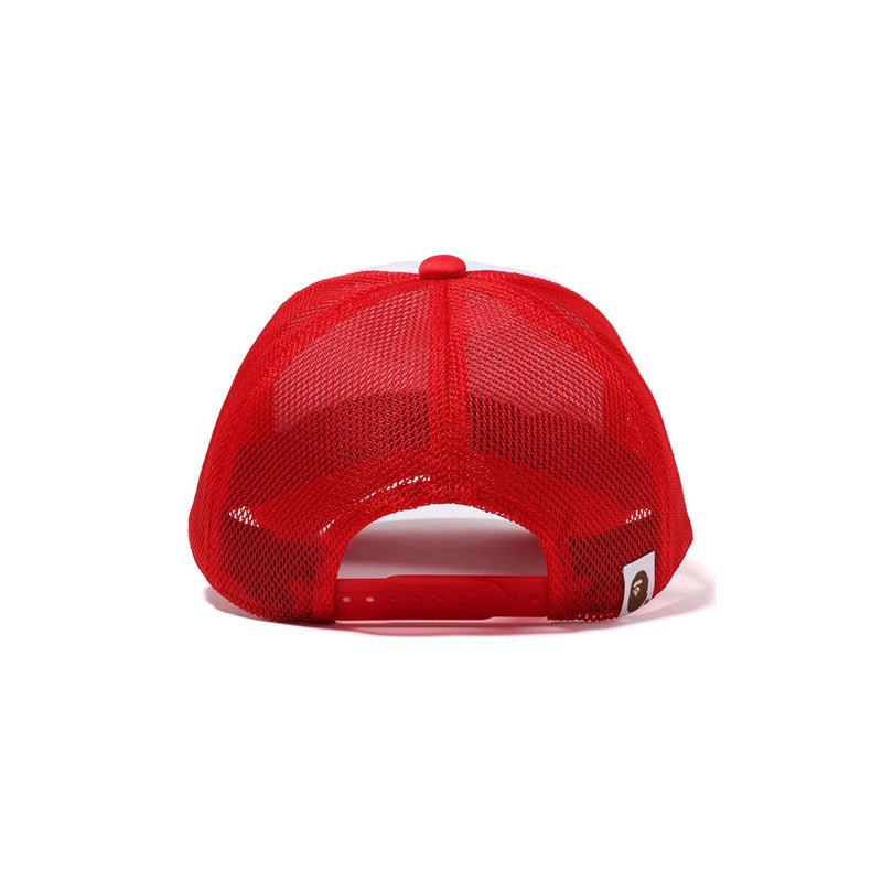 Bape College Trucker Hat 14 - 210000095701 Hidden Hype Clothing