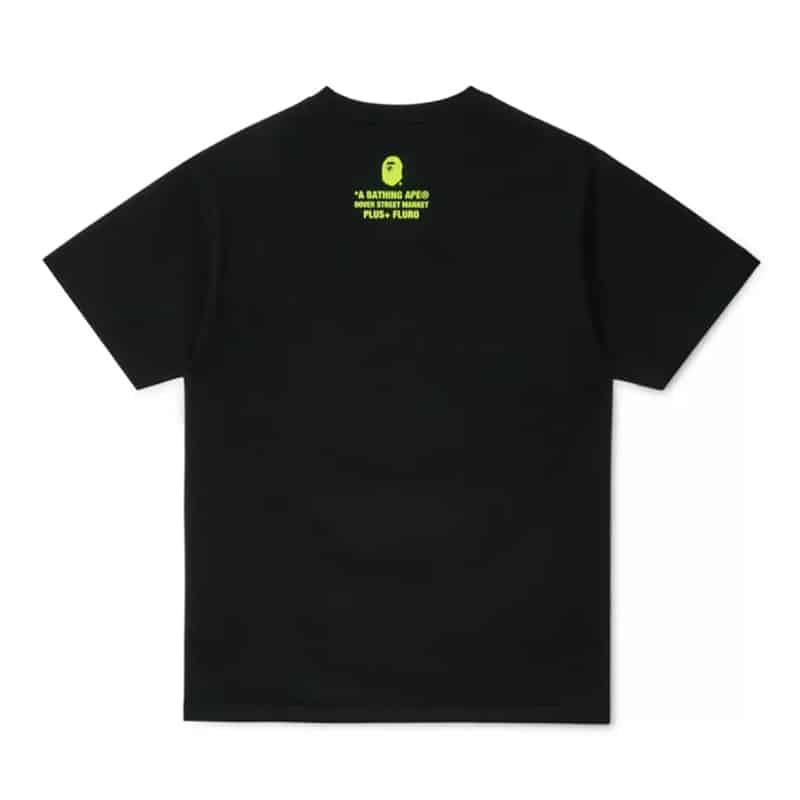 Bape DSM Fluro amo BIg Ape Head Tee - 210000046013 Hidden Hype Clothing