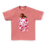 Bape Milo on Ape Head ABC Pink Camo Tee - 210000087917 Hidden Hype Clothing