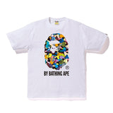 Bape Multi Camo By Bathing Ape Tee - 210000091427 Hidden Hype Clothing