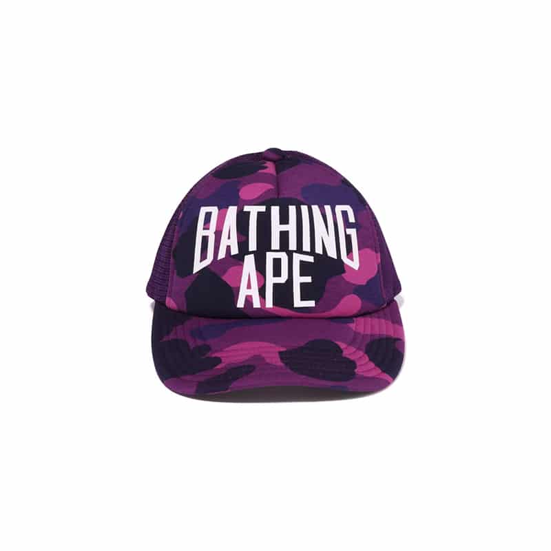 Bape NYC Logo Trucker Hat - 210000077452 Hidden Hype Clothing