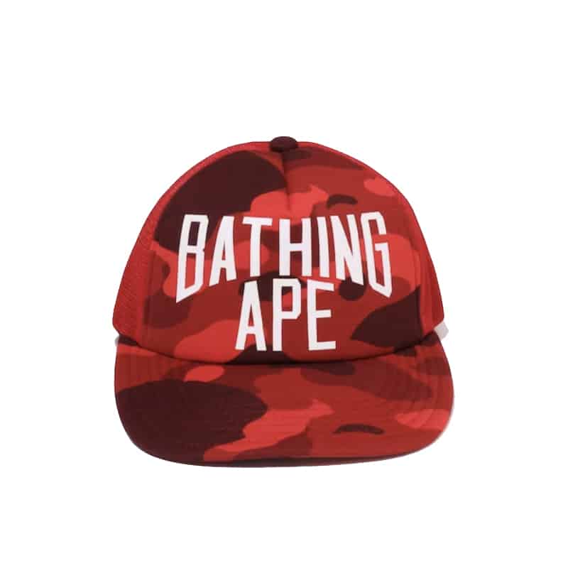 Bape NYC Logo Trucker Hat - 210000091970 Hidden Hype Clothing