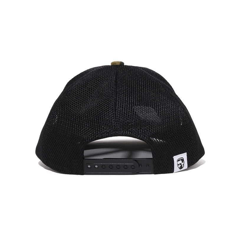 Bape Shark Logo Trucker Hat - 210000094345 Hidden Hype Clothing