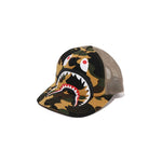 Bape Shark Logo Trucker Hat - 210000091975 Hidden Hype Clothing