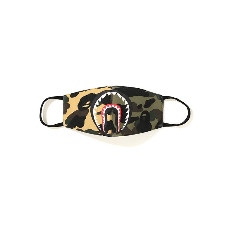 Bape Shark Mix Camo Mask - 210000036245 Hidden Hype Clothing