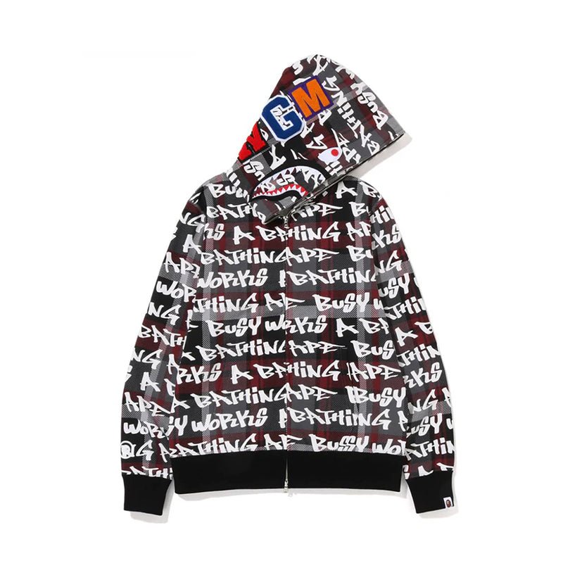 Bape Shark WGM Hoodie - 210000089513 Hidden Hype Clothing
