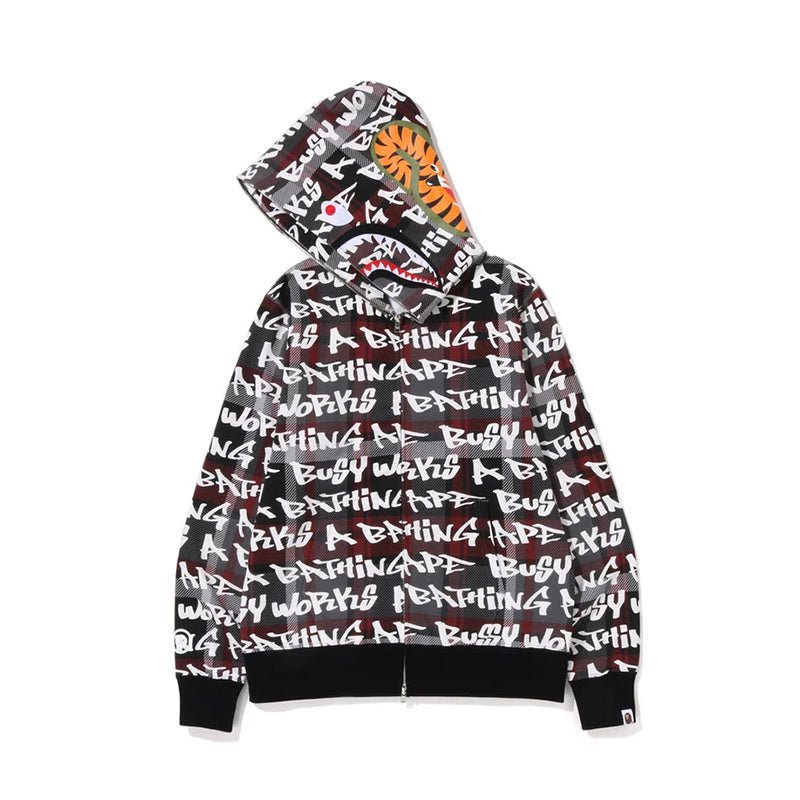 Bape Shark WGM Hoodie - 210000089513 Hidden Hype Clothing