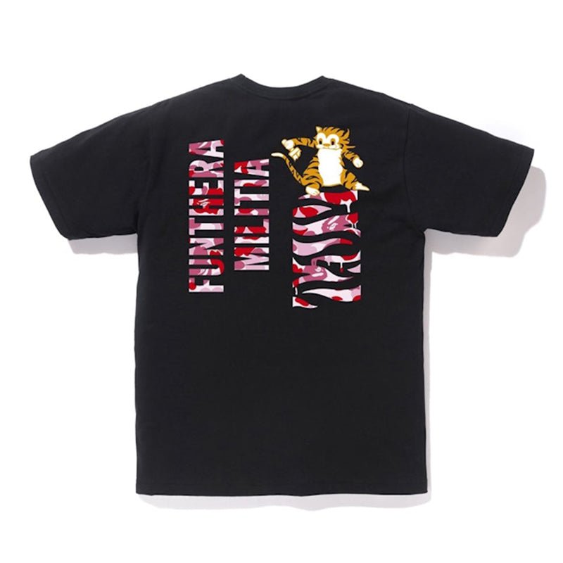 Bape Tiger ABC Pink Camo Tee - 210000094786 Hidden Hype Clothing