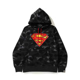 Bape x DC Superman Logo Pullover Hoodie - 210000089118 Hidden Hype Clothing