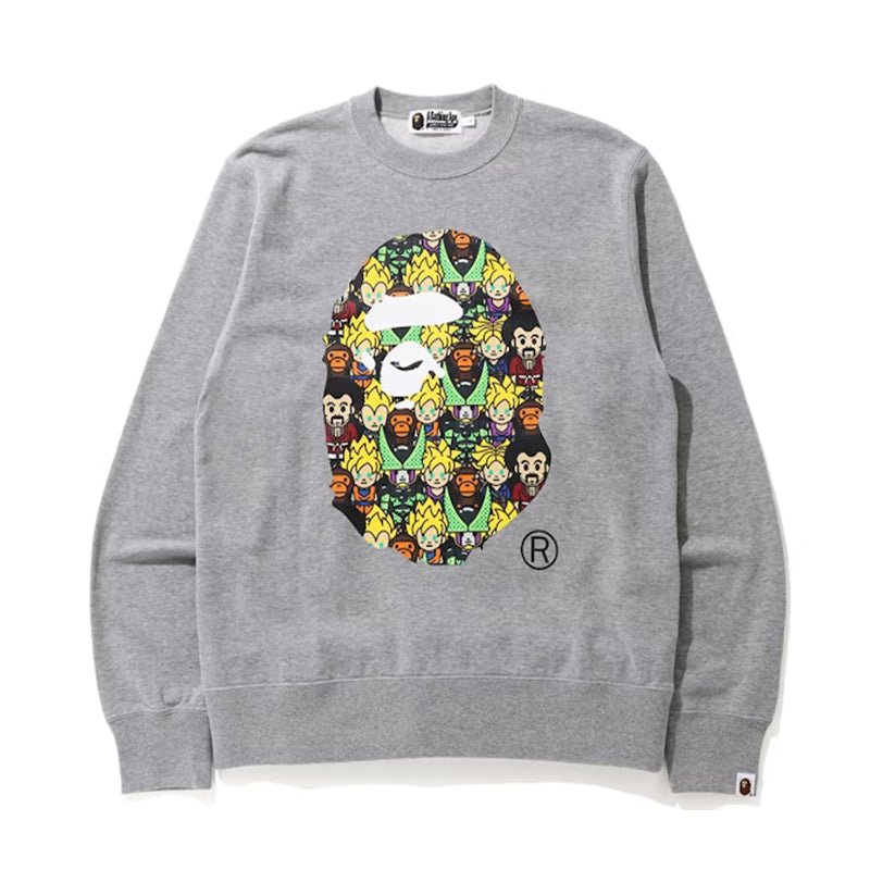 Bape X Dragon Ball Z Baby Milo Goku Crewneck - 210000091568 Hidden Hype Clothing