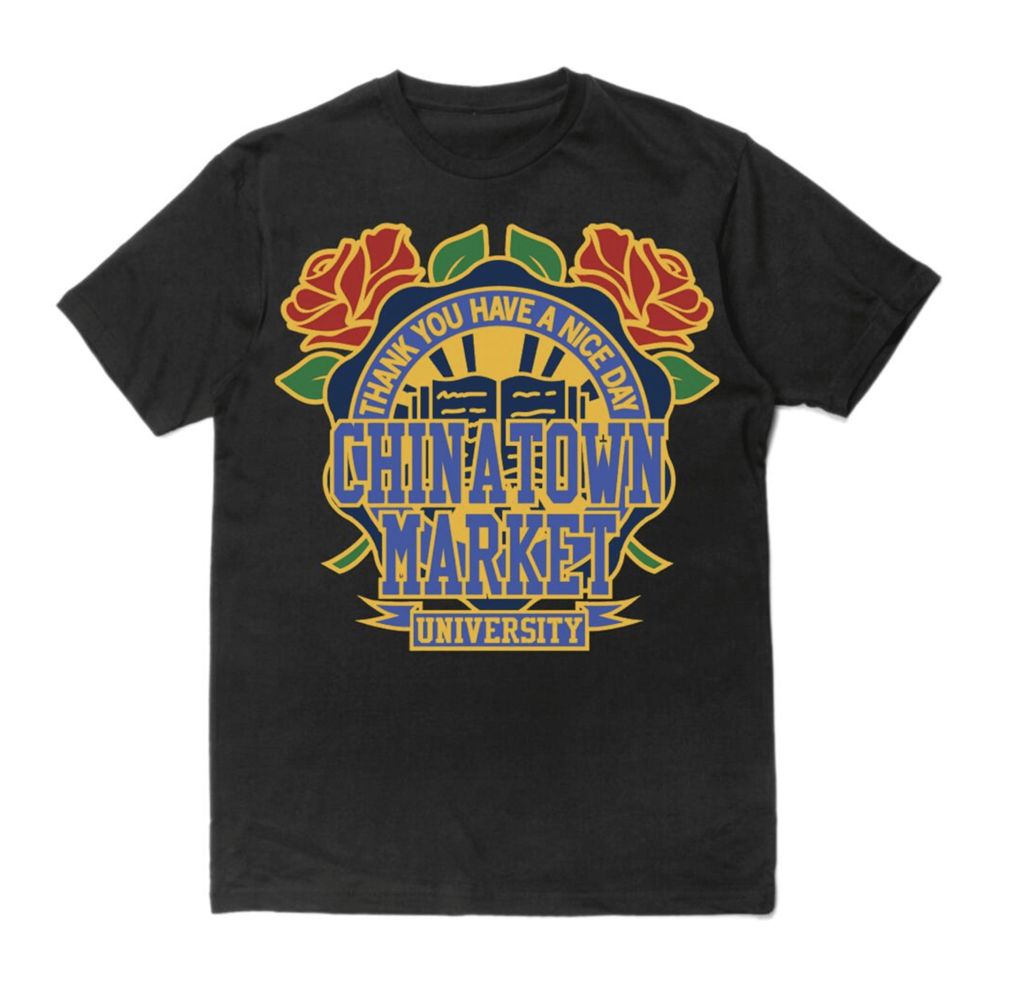 Chinatown Market Rose Garden Tee - 210000044346 Hidden Hype Clothing