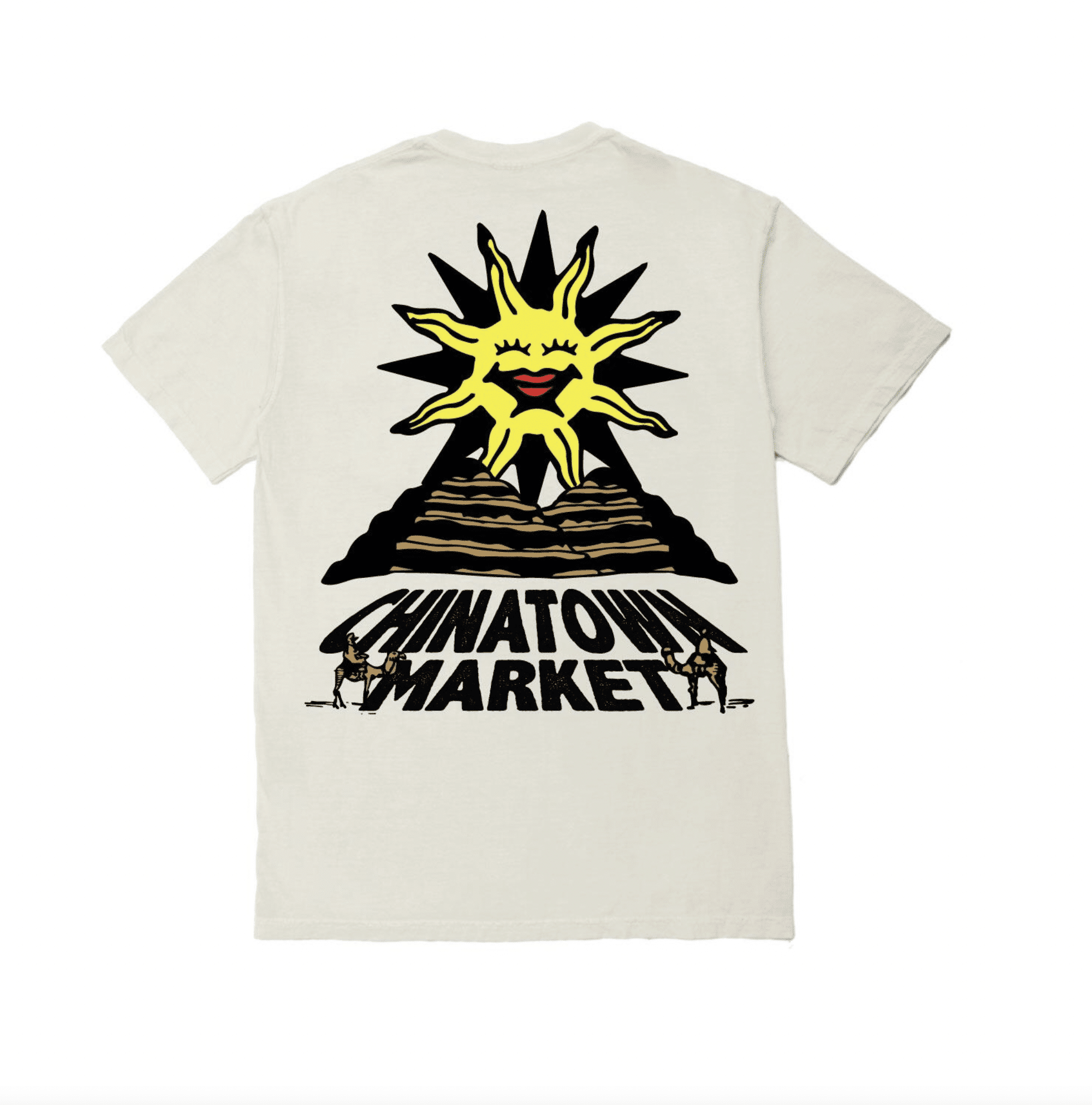 Chinatown Market Sunshine Over The Pyramids Tee - 210000054030 Hidden Hype Clothing