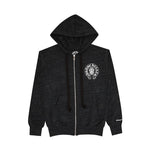 Chrome Hearts Cross American Flag Cemetary Cross Zip Hoodie - 210000064839 Hidden Hype Clothing