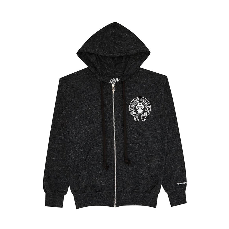 Chrome Hearts Cross American Flag Cemetary Cross Zip Hoodie - 210000064839 Hidden Hype Clothing