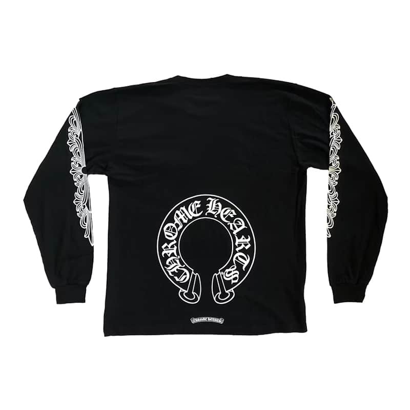 トップス chrome hearts horse logo black Tea shirt Chrome Hearts Miami Horseshoe Tee Black – PIECES