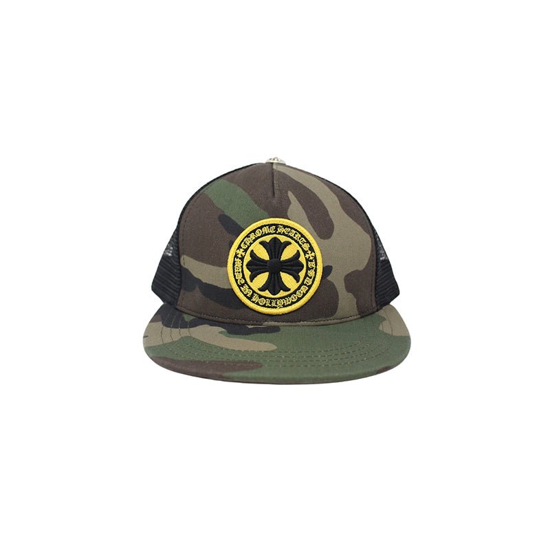 Chrome Hearts Plus Cross Seal Stamp Trucker Hat - 210000095469 Hidden Hype Clothing