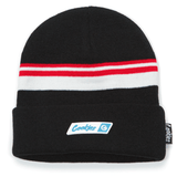 Cookies Bal Harbr Jacquared Stripe Knit Beanie - 210000065236 Hidden Hype Clothing