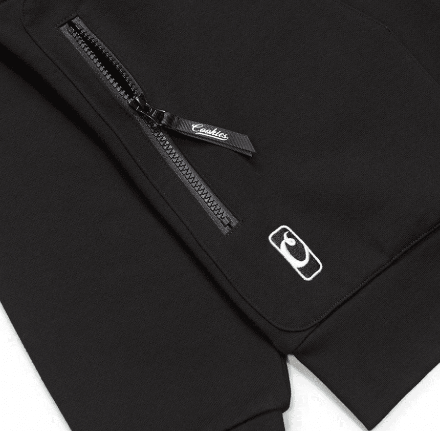 Cookies Pack Talk Paneled Fleece Pullover Hoodie - 210000074879 Hidden Hype Clothing