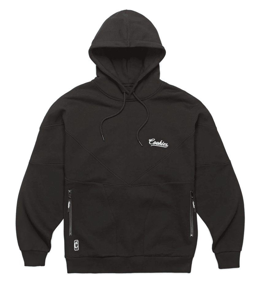 Cookies Pack Talk Paneled Fleece Pullover Hoodie - 210000074879 Hidden Hype Clothing