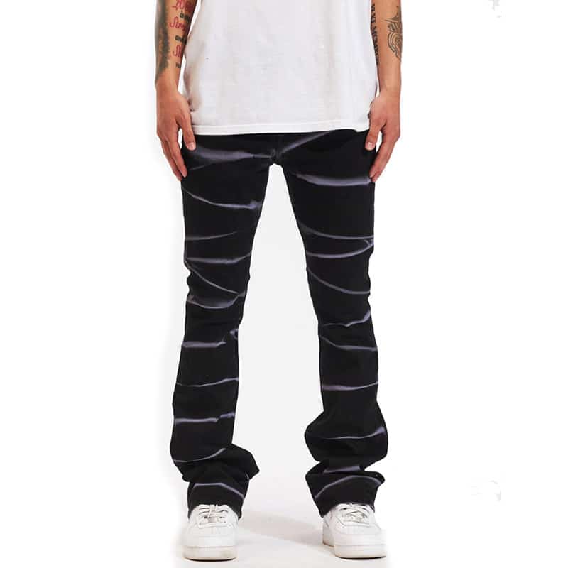 Crysp Denim Arch Flare Denim - 210000084120 Hidden Hype Clothing