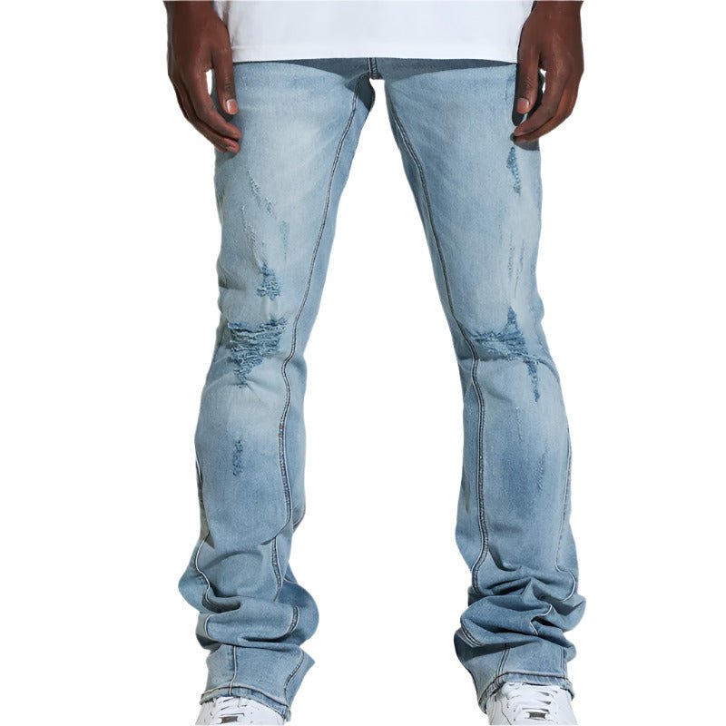 Crysp Denim Arch Flare Denim - 210000084127 Hidden Hype Clothing