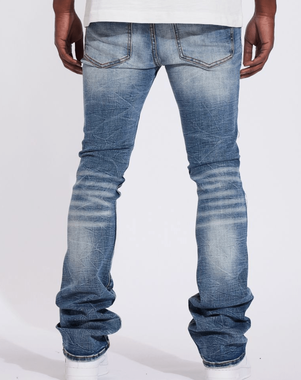 Crysp Denim Arch Flare Denim - 210000095669 Hidden Hype Clothing