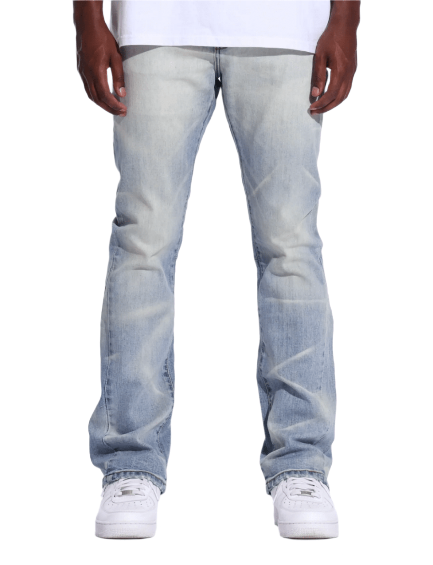 Crysp Denim Arch Flare Denim - 210000093511 Hidden Hype Clothing