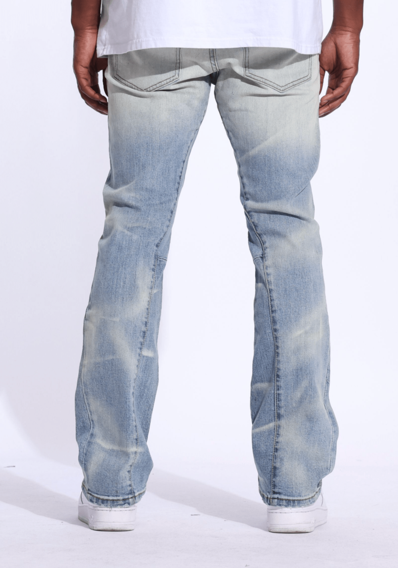 Crysp Denim Arch Flare Denim - 210000093511 Hidden Hype Clothing