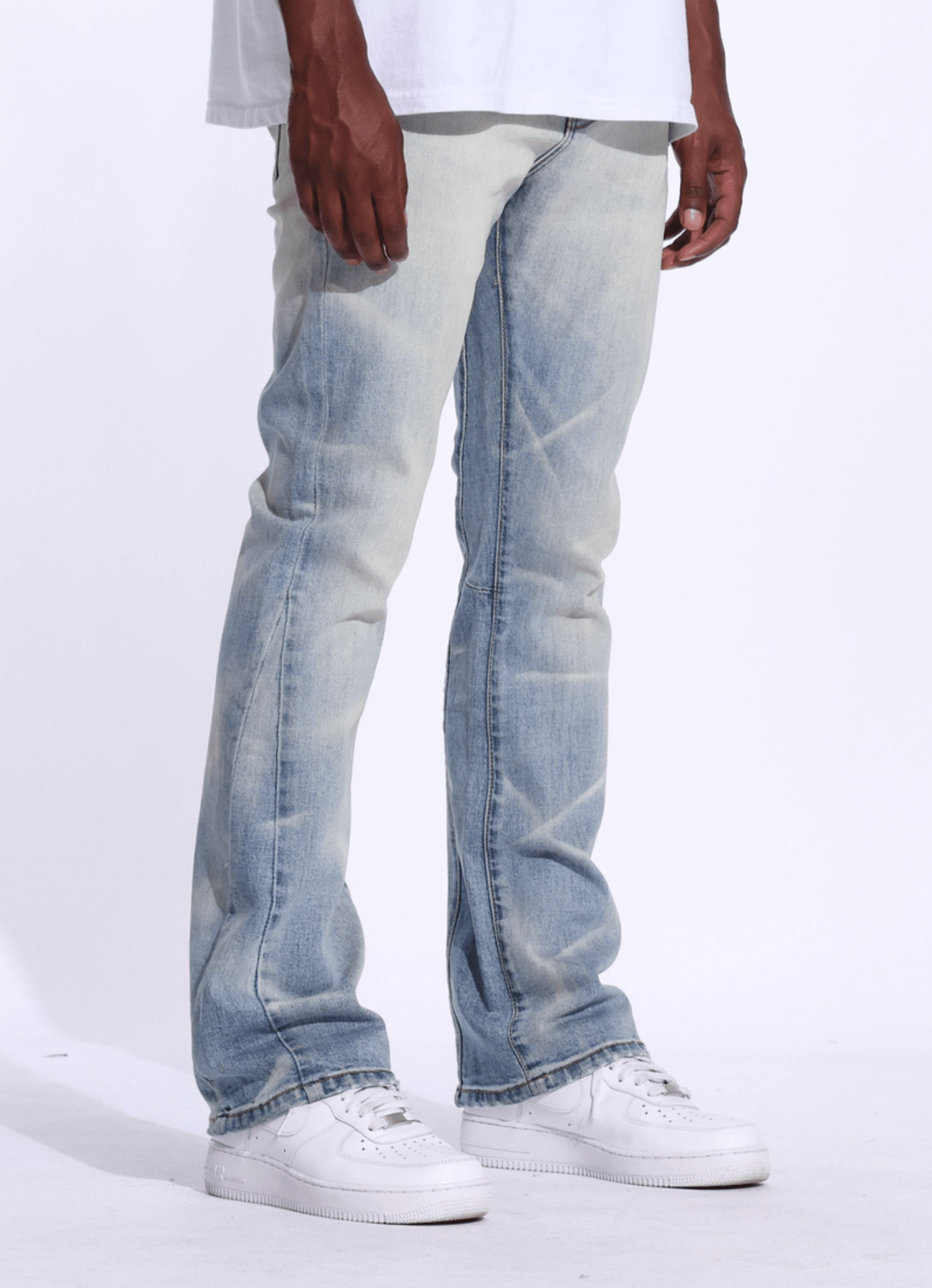 Crysp Denim Arch Flare Denim - 210000093511 Hidden Hype Clothing