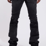 Crysp Denim Arch Flare Denim - 210000095675 Hidden Hype Clothing