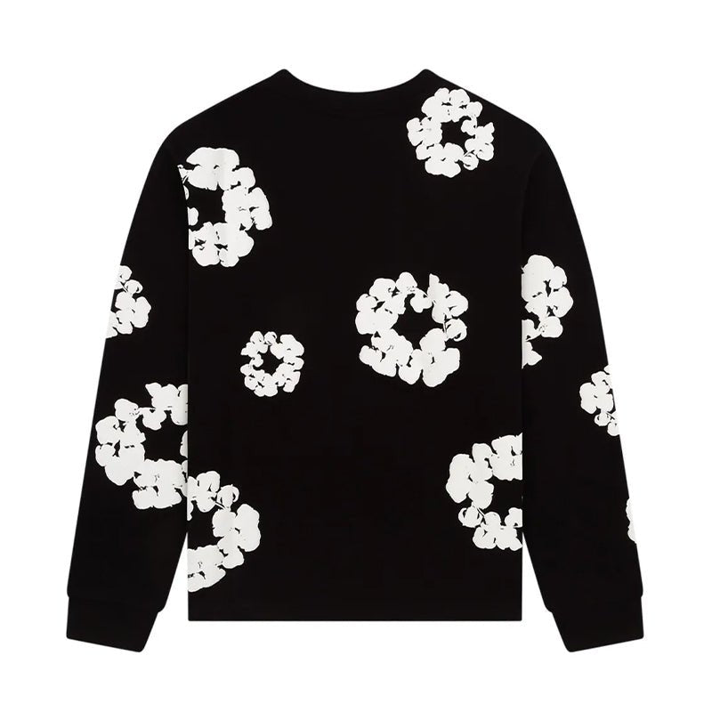 Denim Tears Cotton Wreath L/S Tee - 210000093926 Hidden Hype Clothing