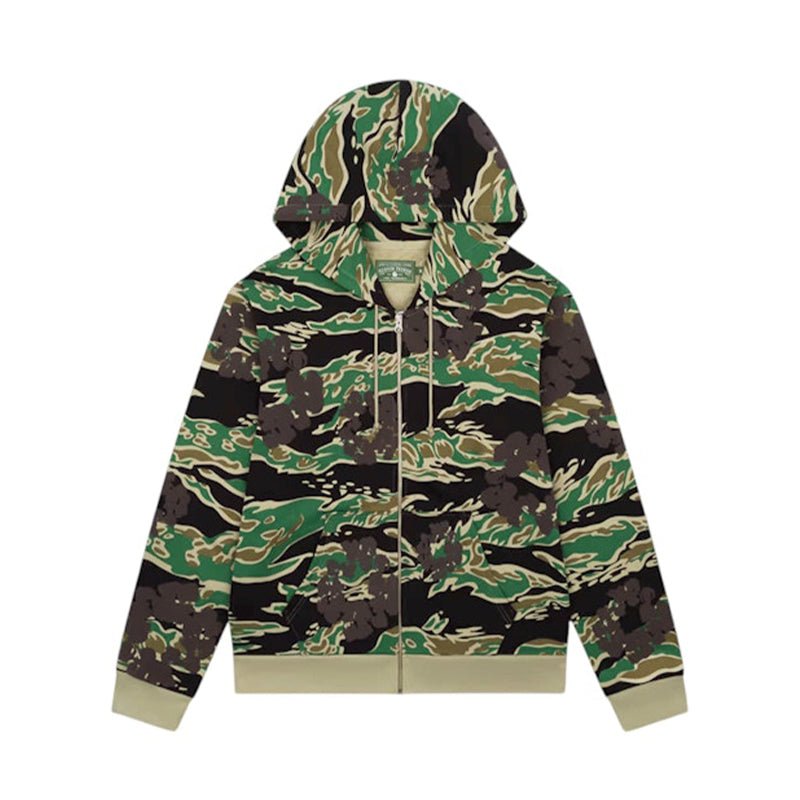Denim Tears Cotton Wreath Zip Hoodie - 210000092966 Hidden Hype Clothing